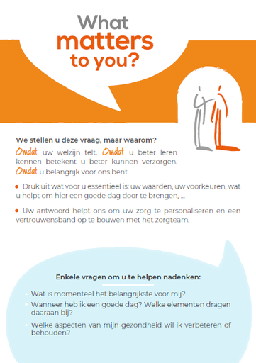 Flyer patiënt/bewoner